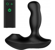 Черный вибратор-ротатор для стимуляции простаты Nexus Revo Air