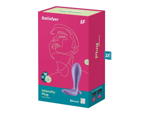 Заказать Фиолетовый анальный вибростимулятор Intensity Plug