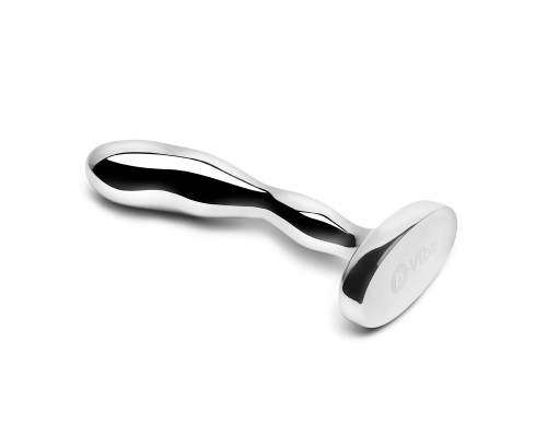 Заказать Стальной стимулятор простаты Stainless Steel Prostate Plug - 11,5 см.