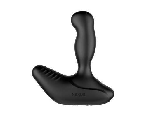 Черный вибромассажер простаты Nexus Revo Stealth с управлением через приложение