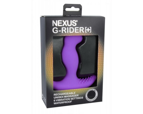 Заказать Фиолетовый вибромассажер простаты Nexus G-Rider+ - 12,6 см.