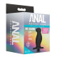 Заказать Черный анальный вибромассажёр Silicone Vibrating Prostate Massager 02 - 10,8 см.
