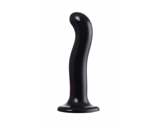 Заказать Черный стимулятор для пар P G-Spot Dildo Size L - 19 см.