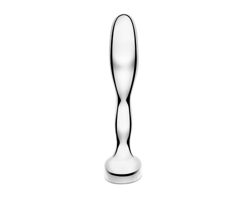 Заказать Стальной стимулятор простаты Stainless Steel Prostate Plug - 11,5 см.