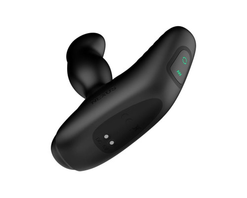 Черный вибромассажер простаты Nexus Revo Stealth с управлением через приложение
