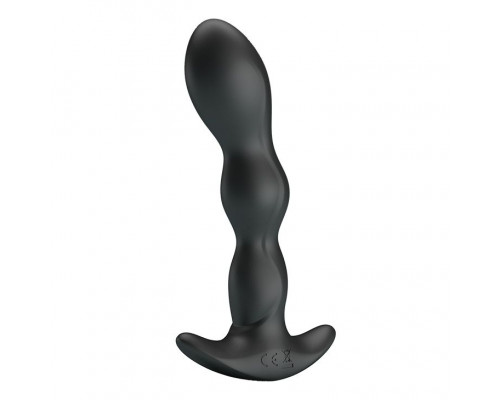 Заказать Черный анальный стимулятор простаты с вибрацией Special Anal Massager - 14,5 см.