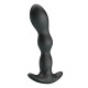 Заказать Черный анальный стимулятор простаты с вибрацией Special Anal Massager - 14,5 см.