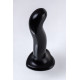 Заказать Черный стимулятор для пар P G-Spot Dildo Size M - 18 см.