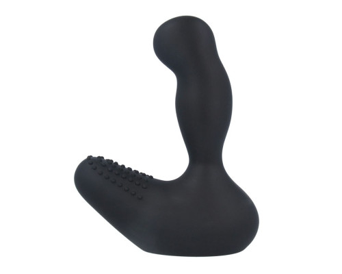Черная насадка на вибратор Doxy для массажа простаты Prostate Massager