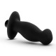 Заказать Черный анальный вибромассажёр Silicone Vibrating Prostate Massager 02 - 10,8 см.