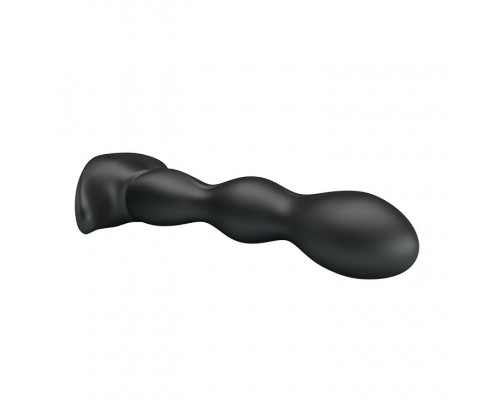 Заказать Черный анальный стимулятор простаты с вибрацией Special Anal Massager - 14,5 см.