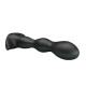 Заказать Черный анальный стимулятор простаты с вибрацией Special Anal Massager - 14,5 см.
