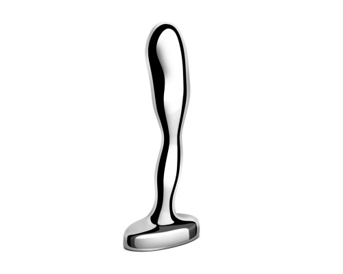 Заказать Стальной стимулятор простаты Stainless Steel Prostate Plug - 11,5 см.