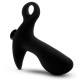 Заказать Черный анальный вибратор Silicone Vibrating Prostate Massager 01 - 10,8 см.
