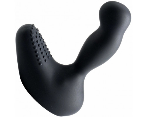 Черная насадка на вибратор Doxy для массажа простаты Prostate Massager