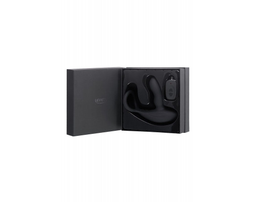 Черный стимулятор простаты Maud с вибрацией