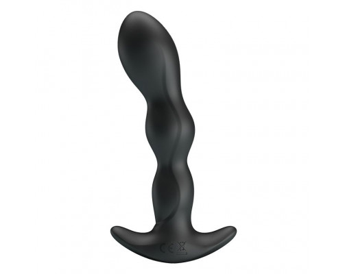 Заказать Черный анальный стимулятор простаты с вибрацией Special Anal Massager - 14,5 см.