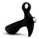 Заказать Черный анальный вибратор Silicone Vibrating Prostate Massager 01 - 10,8 см.