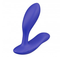 Синий вибростимулятор простаты We-Vibe Vector+
