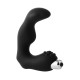 Заказать Черный вибромассажер простаты FantASStic Vibrating Prostate Massager - 11,3 см.