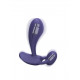 Заказать Темно-синий вибромассажер Witty P G Vibrator with Remote Control