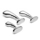 Заказать Набор из 3 стальных стимуляторов простаты Stainless Steel P-spot Training Set