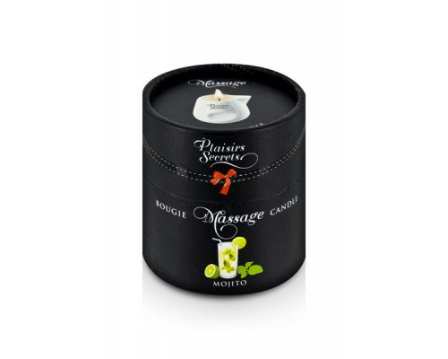 Заказать Массажная свеча с ароматом мохито Bougie de Massage Mojito - 80 мл.