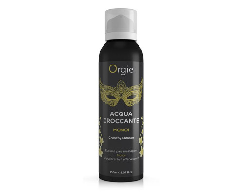 Заказать Хрустящая пенка для массажа Orgie Acqua Croccante Monoi с ароматом моной - 150 мл.