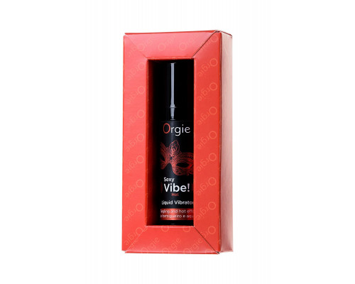 Заказать Разогревающий гель для массажа ORGIE Sexy Vibe Hot с эффектом вибрации - 15 мл. Заказать Разогревающий гель для массажа ORGIE Sexy Vibe Hot с эффектом вибрации - 15 мл.