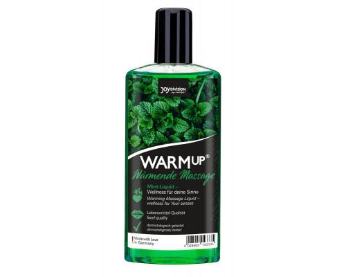 Заказать Массажное масло WARMup Mint с ароматом мяты - 150 мл.