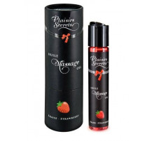 Массажное масло с ароматом клубники Huile de Massage Gourmande Fraise des Bois - 59 мл.