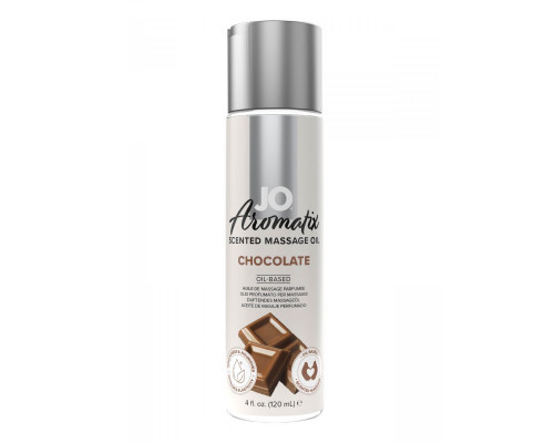 Заказать Массажное масло JO Aromatix Massage Oil Chocolate с ароматом шоколада - 120 мл.