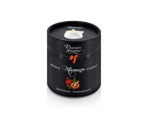Заказать Массажная свеча с ароматом граната Bougie de Massage Gourmande Grenadine - 80 мл.