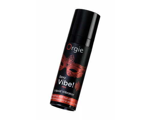 Заказать Разогревающий гель для массажа ORGIE Sexy Vibe Hot с эффектом вибрации - 15 мл. Заказать Разогревающий гель для массажа ORGIE Sexy Vibe Hot с эффектом вибрации - 15 мл.