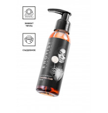 Разогревающее массажное масло Erotist Caramel Club с ароматом пралине - 100 мл.