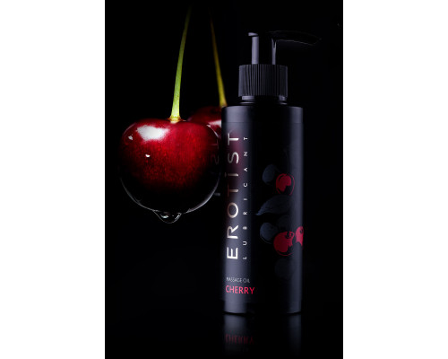 Заказать Массажное масло Erotist CHERRY с ароматом вишни - 150 мл.