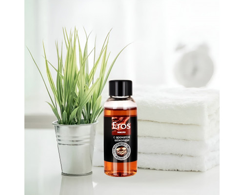 Заказать Масло массажное Eros tasty с ароматом шоколада - 50 мл.