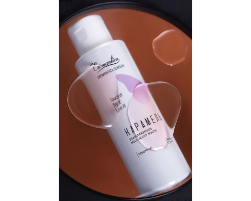 Заказать Разогревающее масло Eromantica «Карамель» - 110 мл.