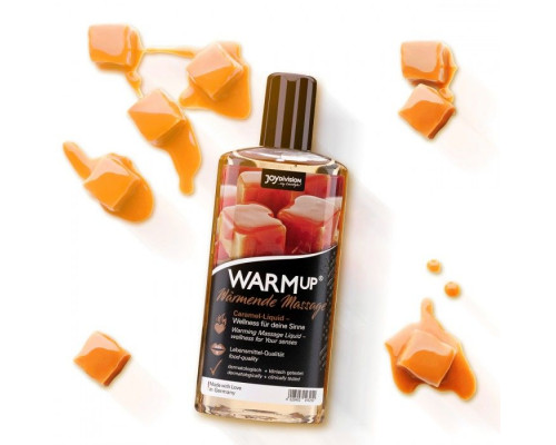 Заказать Разогревающее масло WARMup Caramel - 150 мл.