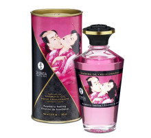 Массажное интимное масло с ароматом малины - 100 мл.