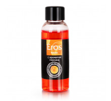Массажное масло Eros exotic с ароматом персика - 50 мл.