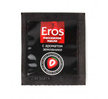 Пробник массажного масла с ароматом земляники Eros fantasy - 4 гр.