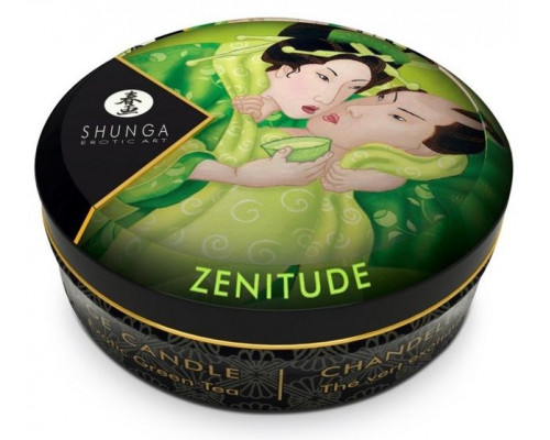 Заказать Массажная свеча Exotic Green Tea с ароматом зелёного чая - 30 мл.