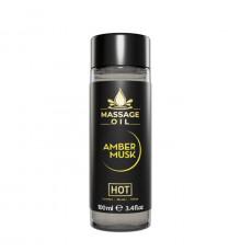 Массажное масло с ароматом амбры и мускуса Massage Oil - 100 мл.