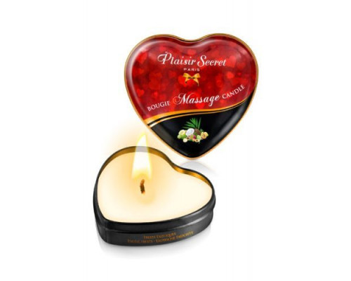Заказать Массажная свеча с ароматом экзотических фруктов Bougie Massage Candle - 35 мл.