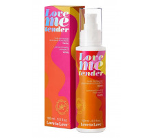 Съедобное согревающее массажное масло Love Me Tender Vanilla с ароматом ванили - 100 мл.