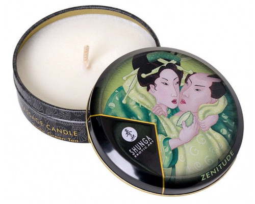 Заказать Массажная свеча Exotic Green Tea с ароматом зелёного чая - 30 мл.