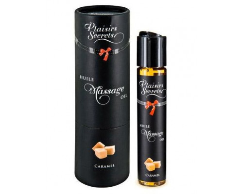 Заказать Массажное масло с ароматом карамели Huile de Massage Gourmande Caramel - 59 мл.