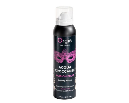 Заказать Хрустящая пенка для массажа Acqua Croccante Passion Fruit - 150 мл.