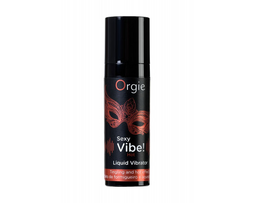 Заказать Разогревающий гель для массажа ORGIE Sexy Vibe Hot с эффектом вибрации - 15 мл. Заказать Разогревающий гель для массажа ORGIE Sexy Vibe Hot с эффектом вибрации - 15 мл.